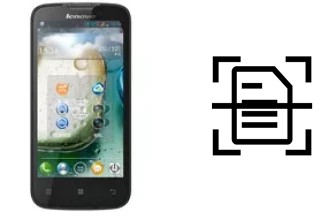 Come scannerizzare su un Lenovo A830