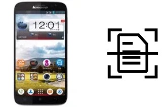 Come scannerizzare su un Lenovo A850