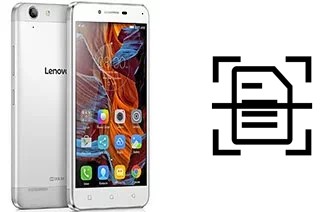 Come scannerizzare su un Lenovo Vibe K5 Plus