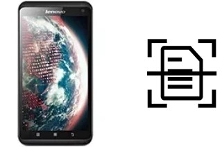 Come scannerizzare su un Lenovo S930