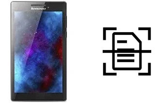 Come scannerizzare su un Lenovo Tab 2 A7-30