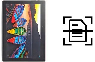 Come scannerizzare su un Lenovo Tab3 10