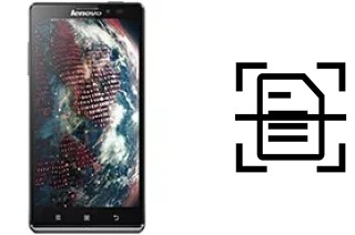 Come scannerizzare su un Lenovo Vibe Z K910