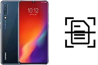 Come scannerizzare su un Lenovo Z6