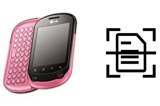 Come scannerizzare su un LG Optimus Chat C550