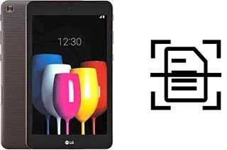 Come scannerizzare su un LG G Pad IV 8.0 FHD