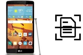 Come scannerizzare su un LG G Stylo