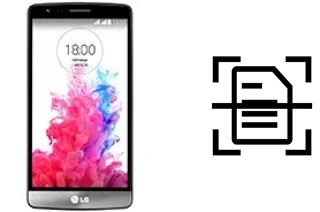 Come scannerizzare su un LG G3 S Dual