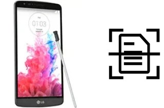 Come scannerizzare su un LG G3 Stylus