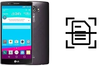 Come scannerizzare su un LG G4 Dual