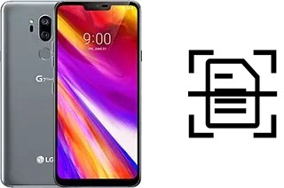 Come scannerizzare su un LG G7 ThinQ