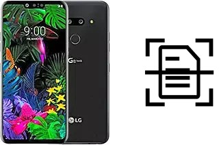 Come scannerizzare su un LG G8 ThinQ