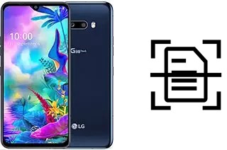 Come scannerizzare su un LG V50S ThinQ 5G