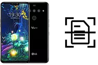 Come scannerizzare su un LG V50 ThinQ 5G