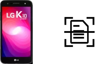 Come scannerizzare su un LG K10 Power