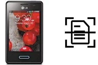 Come scannerizzare su un LG Optimus L3 II E430