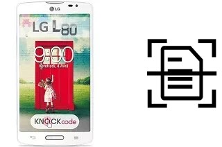 Come scannerizzare su un LG L80