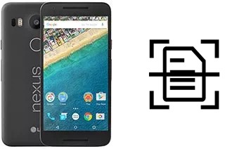 Come scannerizzare su un LG Nexus 5X