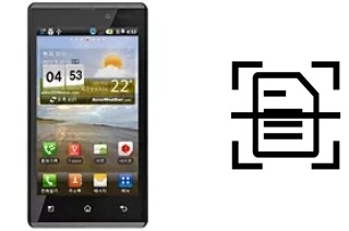 Come scannerizzare su un LG Optimus EX SU880