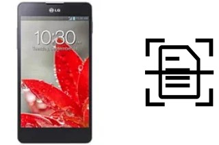 Come scannerizzare su un LG Optimus G E975