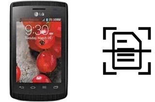 Come scannerizzare su un LG Optimus L1 II E410