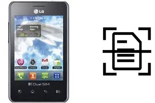 Come scannerizzare su un LG Optimus L3 E405