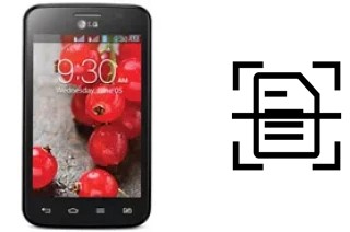 Come scannerizzare su un LG Optimus L4 II Dual E445