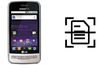 Come scannerizzare su un LG Optimus M