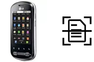 Come scannerizzare su un LG Optimus Me P350