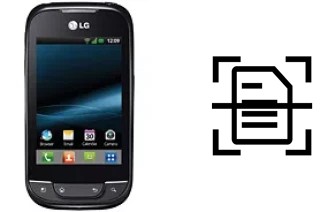 Come scannerizzare su un LG Optimus Net