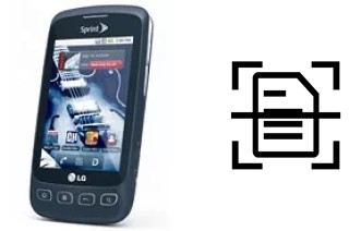 Come scannerizzare su un LG Optimus S