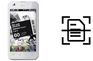 Come scannerizzare su un LG Optimus Black (White version)