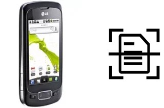 Come scannerizzare su un LG Optimus One P500