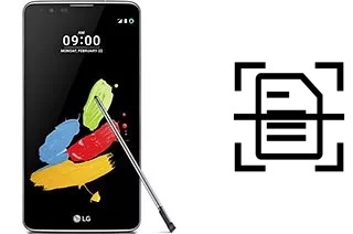 Come scannerizzare su un LG Stylus 2