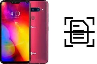 Come scannerizzare su un LG V40 ThinQ