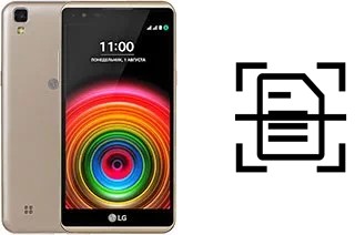 Come scannerizzare su un LG X power