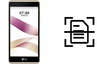 Come scannerizzare su un LG X Skin