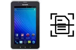 Come scannerizzare su un Maxx TAB722