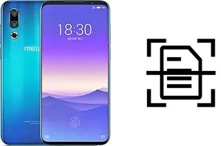 Come scannerizzare su un Meizu 16s