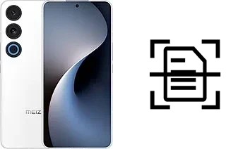 Come scannerizzare su un Meizu 21 Note