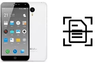 Come scannerizzare su un Meizu M1 Note