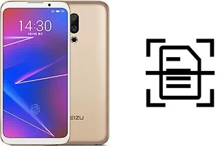 Come scannerizzare su un Meizu 16X