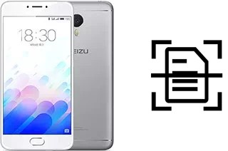 Come scannerizzare su un Meizu M3 Note