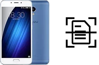 Come scannerizzare su un Meizu M3e