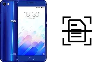 Come scannerizzare su un Meizu M3x