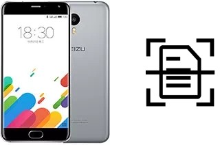 Come scannerizzare su un Meizu M1 Metal