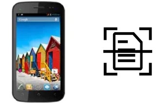 Come scannerizzare su un Micromax A110Q Canvas 2 Plus