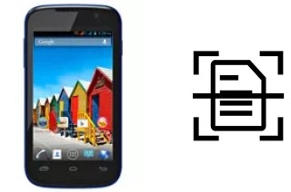 Come scannerizzare su un Micromax A63 Canvas Fun