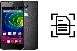 Come scannerizzare su un Micromax Bolt D320