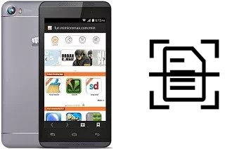 Come scannerizzare su un Micromax Canvas Fire 4 A107